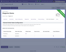 Multi Channel Magento 2.x Odoo Bridge(Multi Channel-MOB)