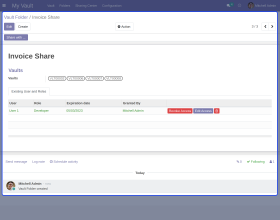 Odoo Password Manager