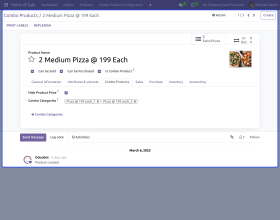 Odoo POS Combo Products