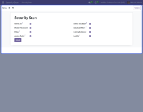 Odoo Security Scan