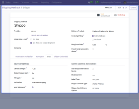 Odoo Shippo Shipping Integration