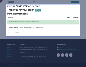Odoo Website Bambora Payment Gateway