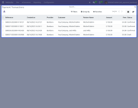 Odoo Website Bambora Payment Gateway