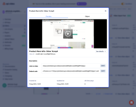 Odoo Website eLearning api.video