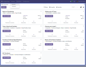 Odoo Website eLearning api.video