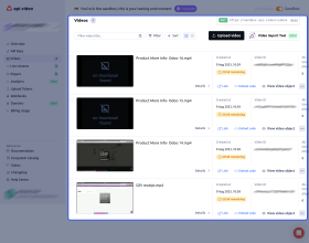 Odoo Website eLearning api.video