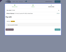 Odoo Website Payfast Payment Acquirer