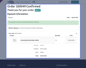 Odoo Website Paystack Payment Acquirer