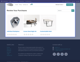 Odoo Website Review Your Purchases
