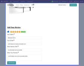 Odoo Website Review Your Purchases