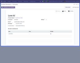 Odoo Website Review Your Purchases