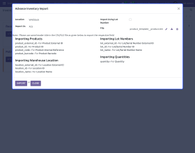 Odoo Advance Stock Inventory Import