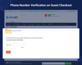 CS-Cart OTP Verification