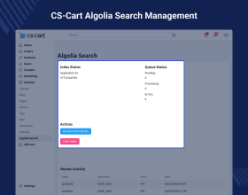 CS-Cart Algolia Search