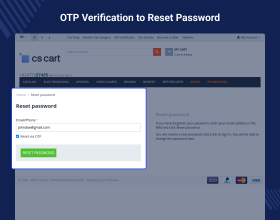CS-Cart OTP Verification