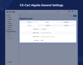 CS-Cart Algolia Search