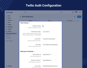 CS-Cart OTP Verification