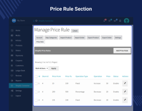 WooCommerce WCFM Marketplace Shopify Connector