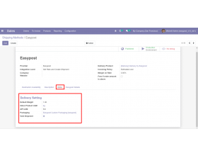 Odoo EasyPost Connector