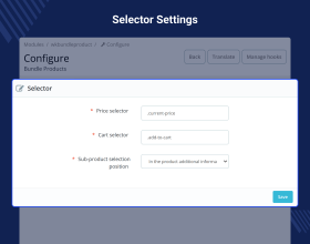 Prestashop Bundle Product