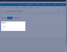 CS-Cart EU Price Indication Directive