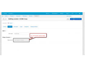 CS-Cart Stripe Connect Standard Account