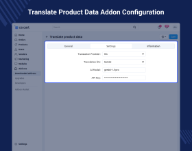 CS-Cart Translate Product Data Using AI Models