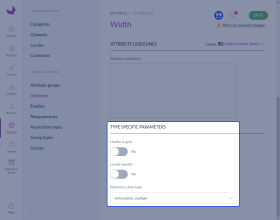 Akeneo UI Reference Entity