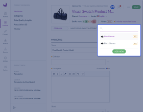 Akeneo Visual Swatch Attribute