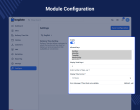 Laravel eCommerce Delivery Time Slot