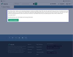 Laravel Ecommerce Order Checkout AI Message