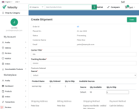 Laravel Marketplace DHL Shipping