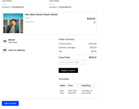 Laravel Marketplace Delivery Time Slot