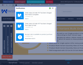 CS-Cart Advanced Notification