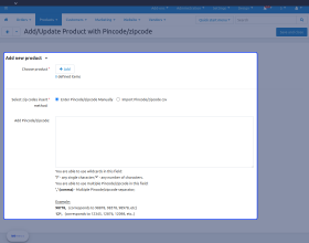 CS-Cart COD Availability By Pincode/Zipcode