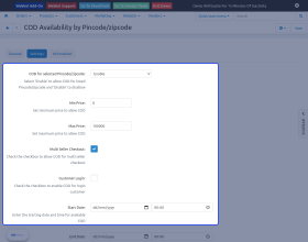 CS-Cart COD Availability By Pincode/Zipcode