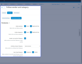 CS-Cart Follow Vendor And Category