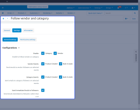 CS-Cart Follow Vendor And Category