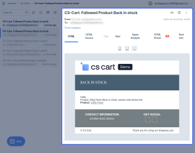 CS-Cart Follow Vendor And Category