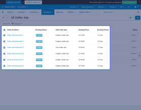 CS-Cart Multi-Vendor Seller Ads Booking