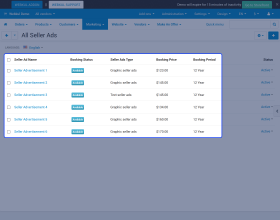 CS-Cart Multi-Vendor Seller Ads Booking