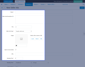 CS-Cart Multi-Vendor Seller Ads Booking