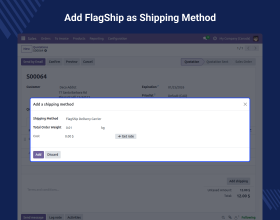 Odoo FlagShip Shipping Integration