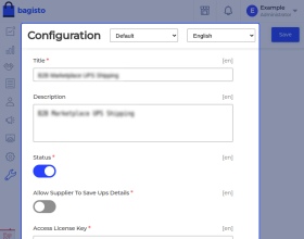 Laravel B2B Marketplace UPS Shipping