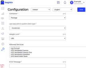 Laravel B2B Marketplace UPS Shipping