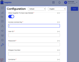 Laravel B2B Marketplace UPS Shipping