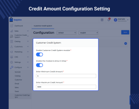 Laravel Customer Credit Extension