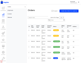 Laravel eCommerce Admin Order Creation