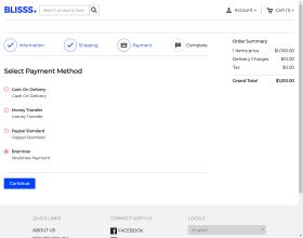 Laravel eCommerce Braintree Payment Gateway