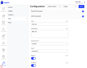 Laravel eCommerce SaaS ABA Payment